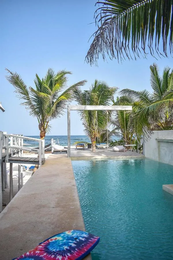 Posada Lamar Tulum Beach Front And Pool location